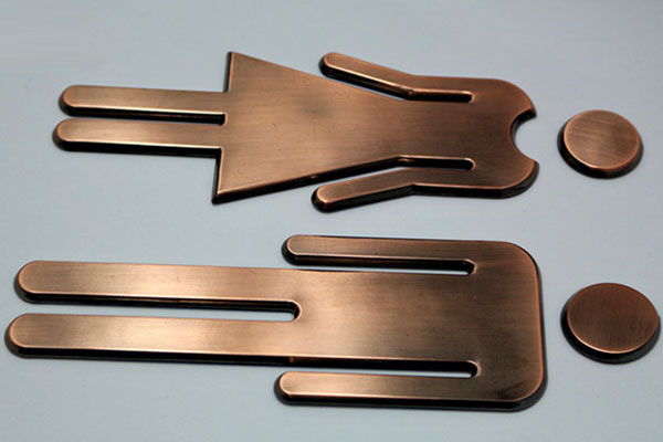 金属男女指示牌 金属男女指示牌