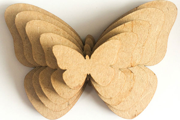 密度板蝴蝶 密度板蝴蝶
