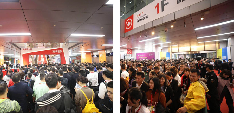 21届迪培思广告展人流