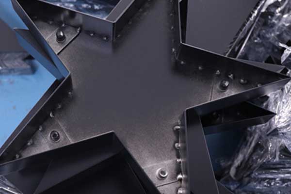 铝喷漆五角星 铝喷漆五角星