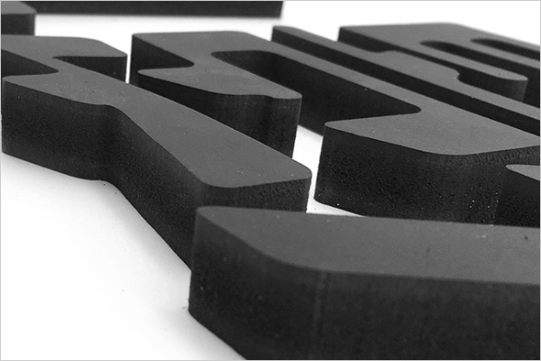 雕刻机加工pvc字 雕刻机加工pvc字