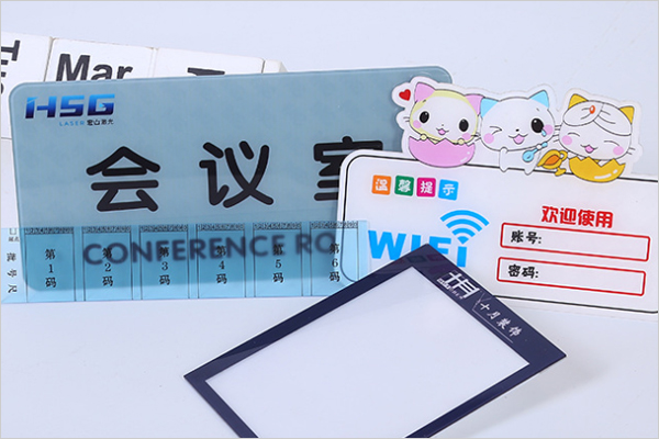 广告雕刻机加工的标牌 广告雕刻机加工的标牌