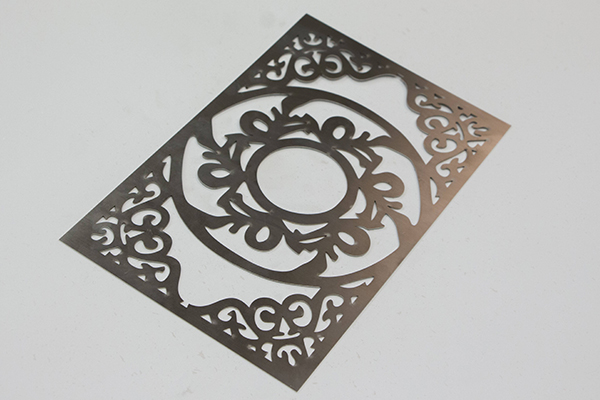 雕刻机金属切割样品 雕刻机金属切割样品