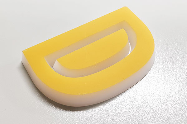 得马Z3高速巡边雕刻机切割的迷你字 得马Z3高速巡边雕刻机切割的迷你字