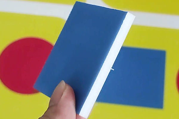 得马Z3高速巡边雕刻机加工的KT板 得马Z3高速巡边雕刻机加工的KT板