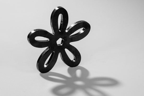 得马激光切割机切割金属样品 得马激光切割机切割金属样品