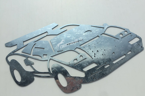 得马激光切割机切割的镀锌板 得马激光切割机切割的镀锌板